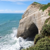 Pounding water forming another arch